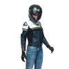 Dainese RAPIDA dámská sportovní kožená bunda modrá/bílá vel.38